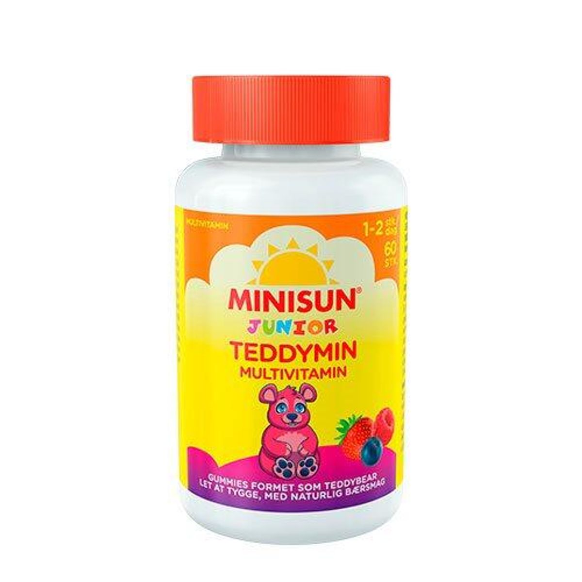 Biosym Teddymin Multivitamin Junior, 60 gum