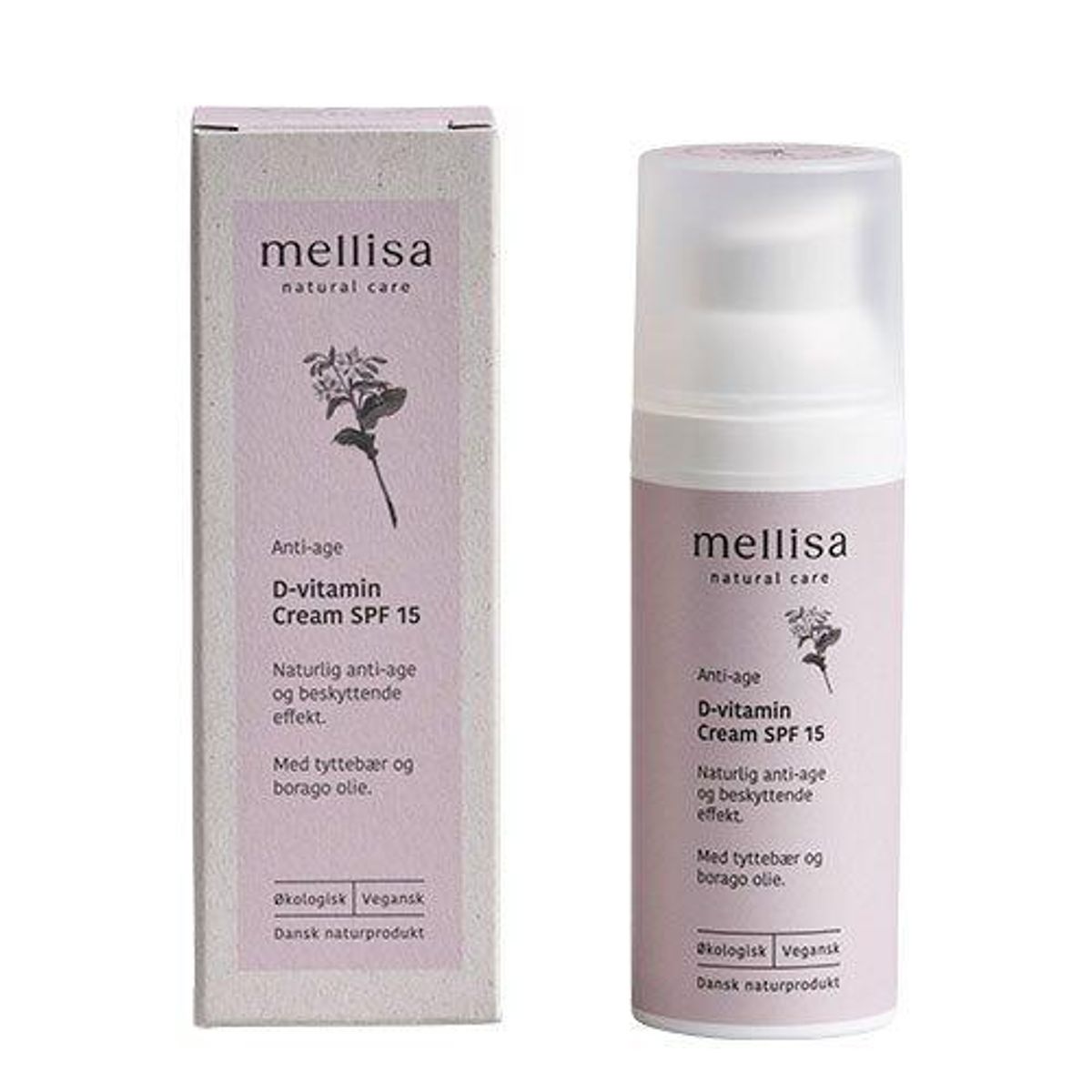 Mellisa D-vitamin Cream SPF 15, 50ml.