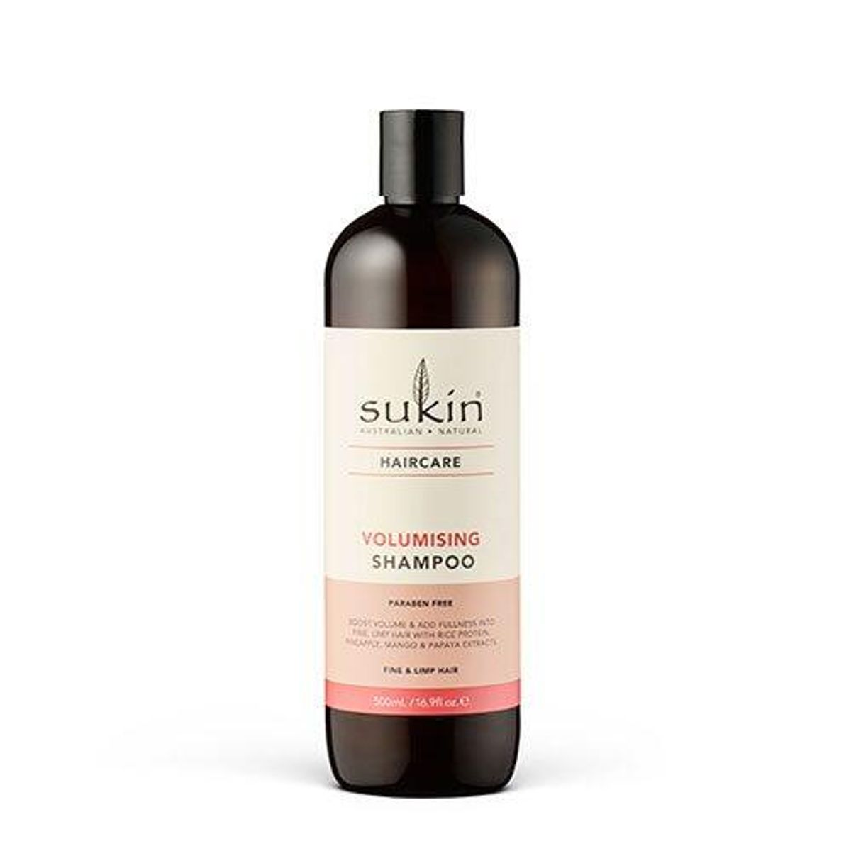 Sukin Shampoo Volumising, 500ml.