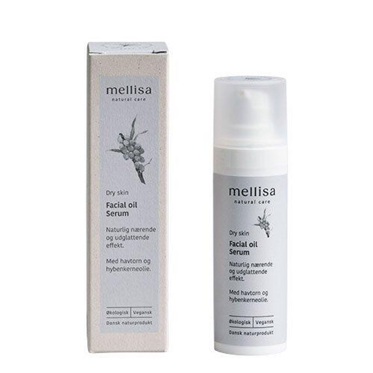 Mellisa Facial oil Serum, 30ml.