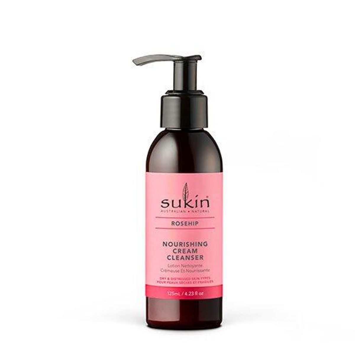 Sukin Cream, Cleanser Nourishing Rosehip, 125ml.