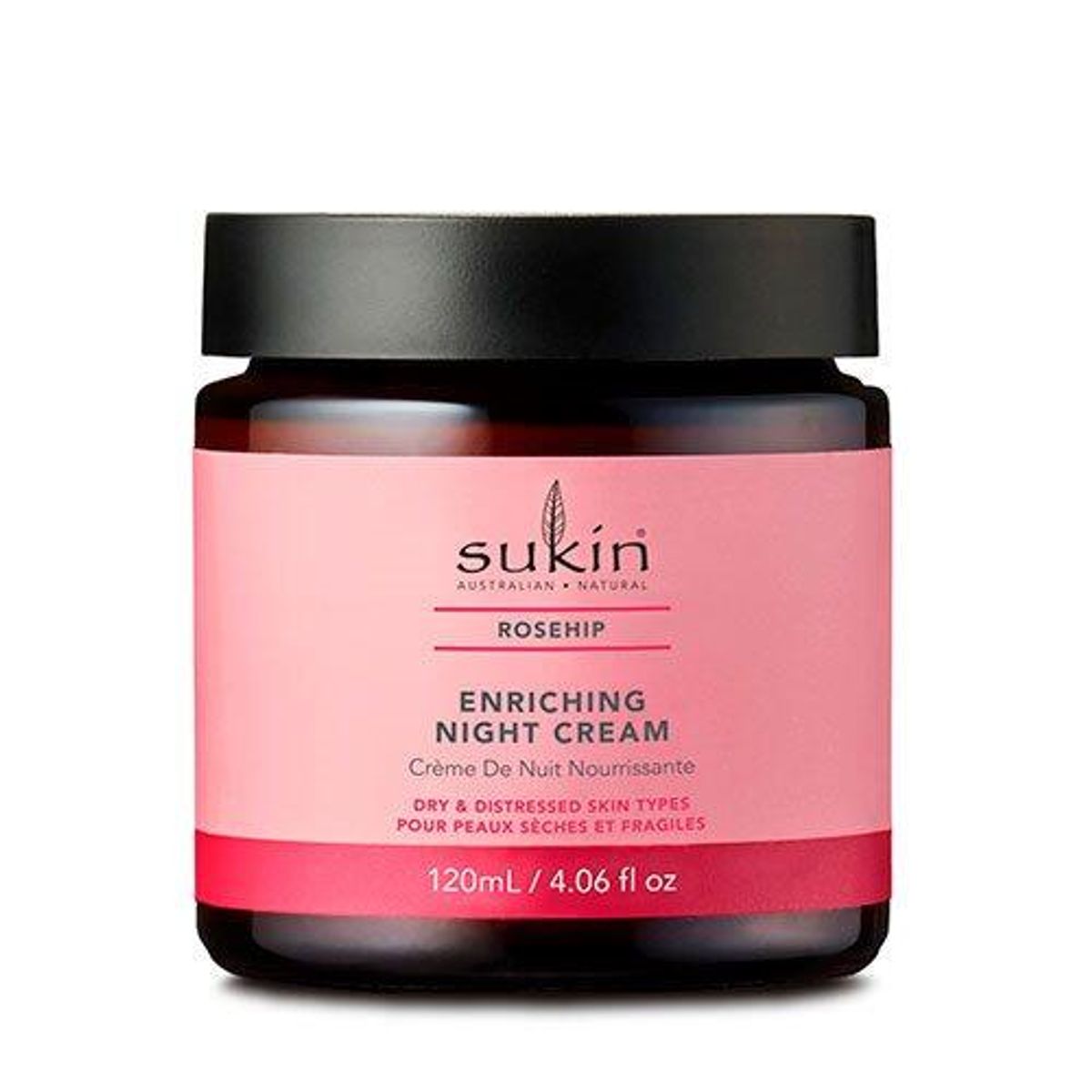 Sukin Night Cream Enriching Rosehip, 120ml.