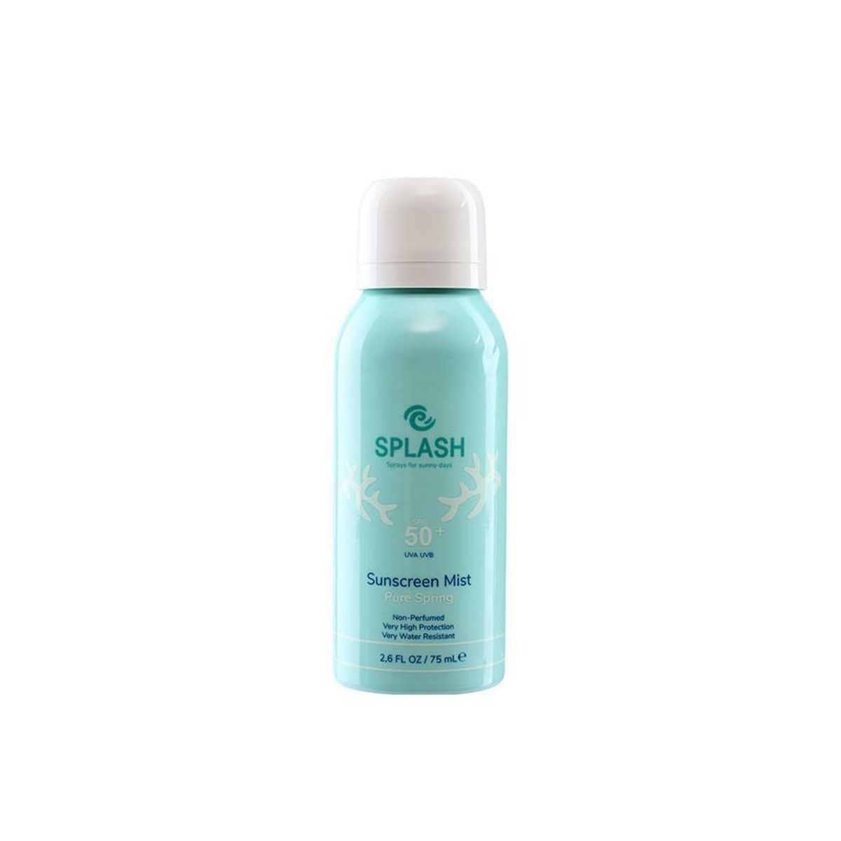 Splash Pure Spring Non-Perfumed Sunscreen Mist SPF 50+, 75 ml