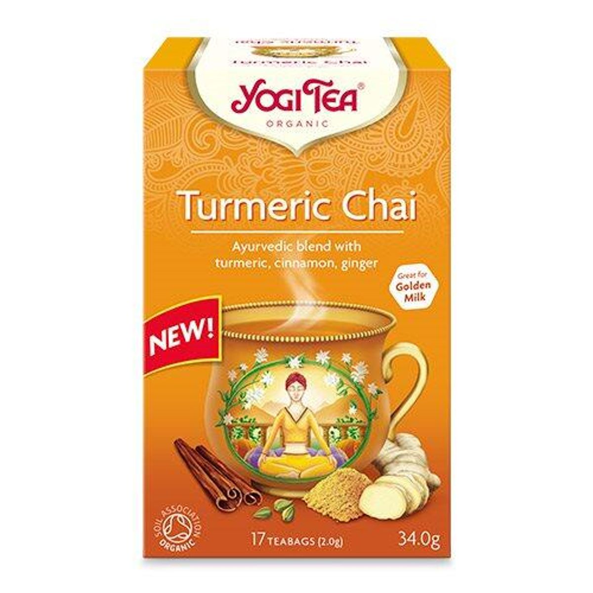 Yogi Tea Turmeric Chai Ø, 17br