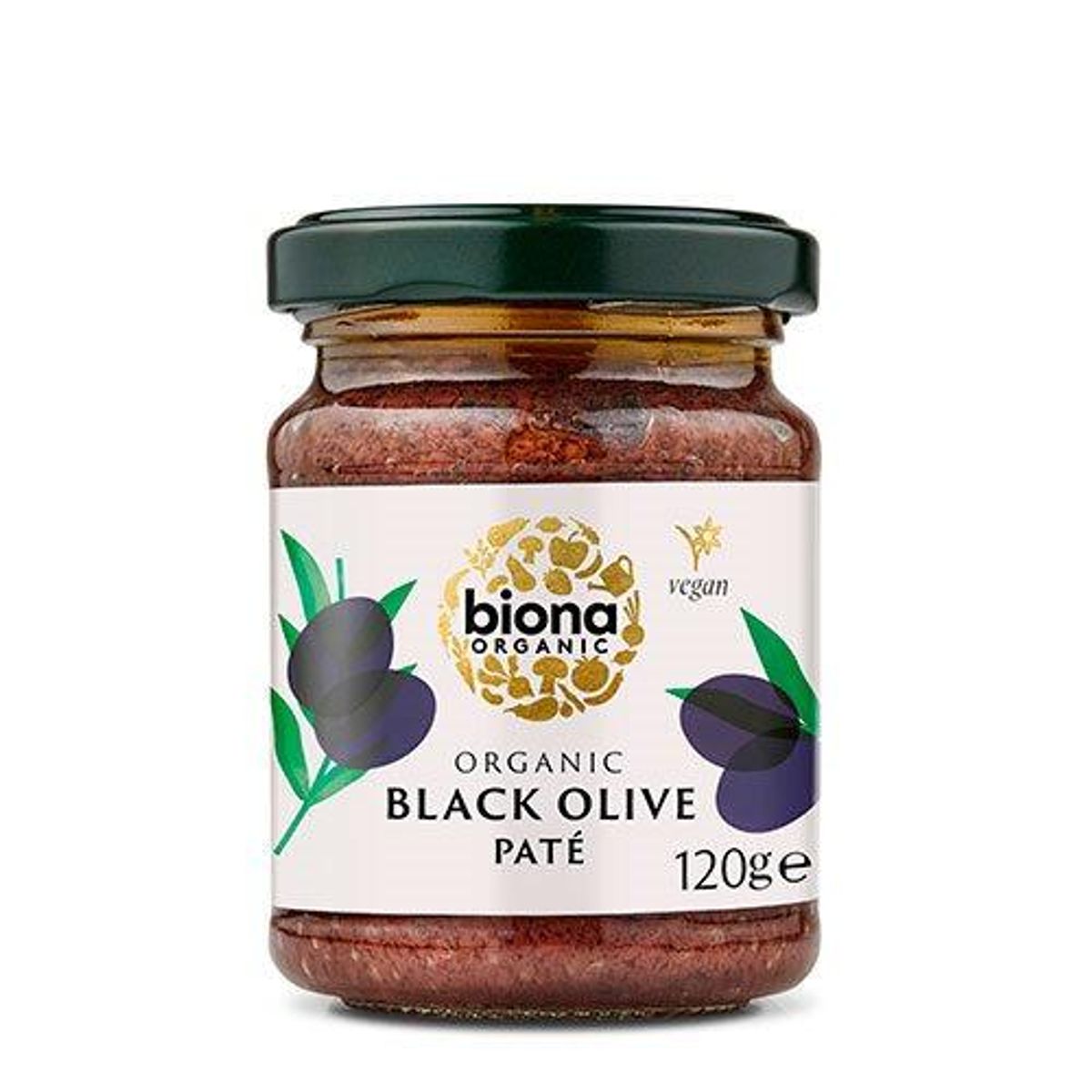 Biona Organic Sort Oliven tapenade/paté Ø, 120g