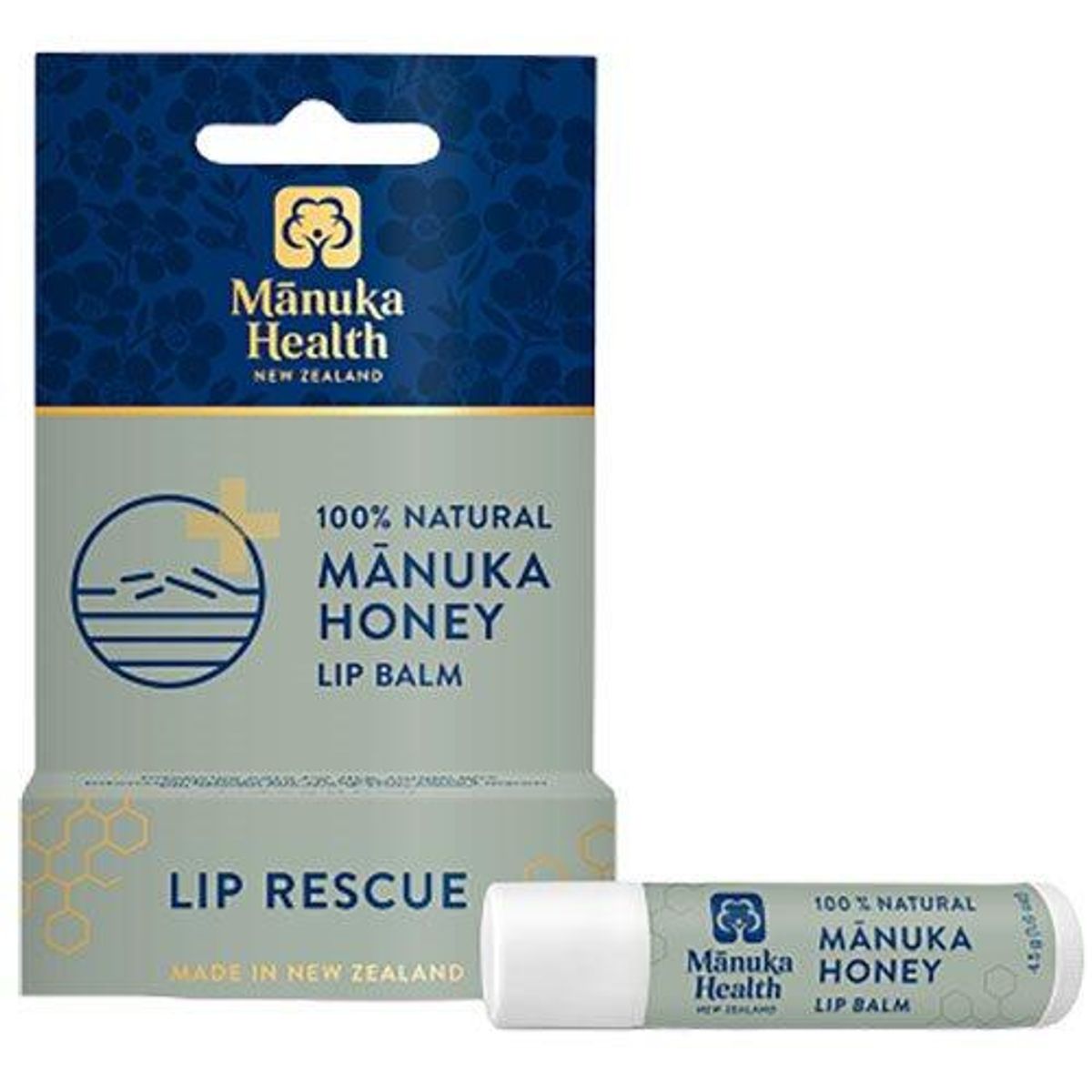 Manuka Honey Lip Balm Natural, 5g