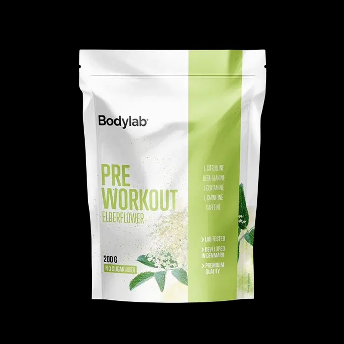 Bodylab Pre Workout - elderflower, 200g