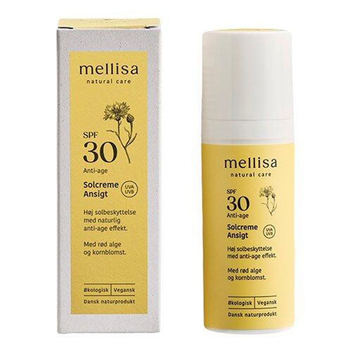 Melissa Solcreme ansigt SPF 30, 50ml