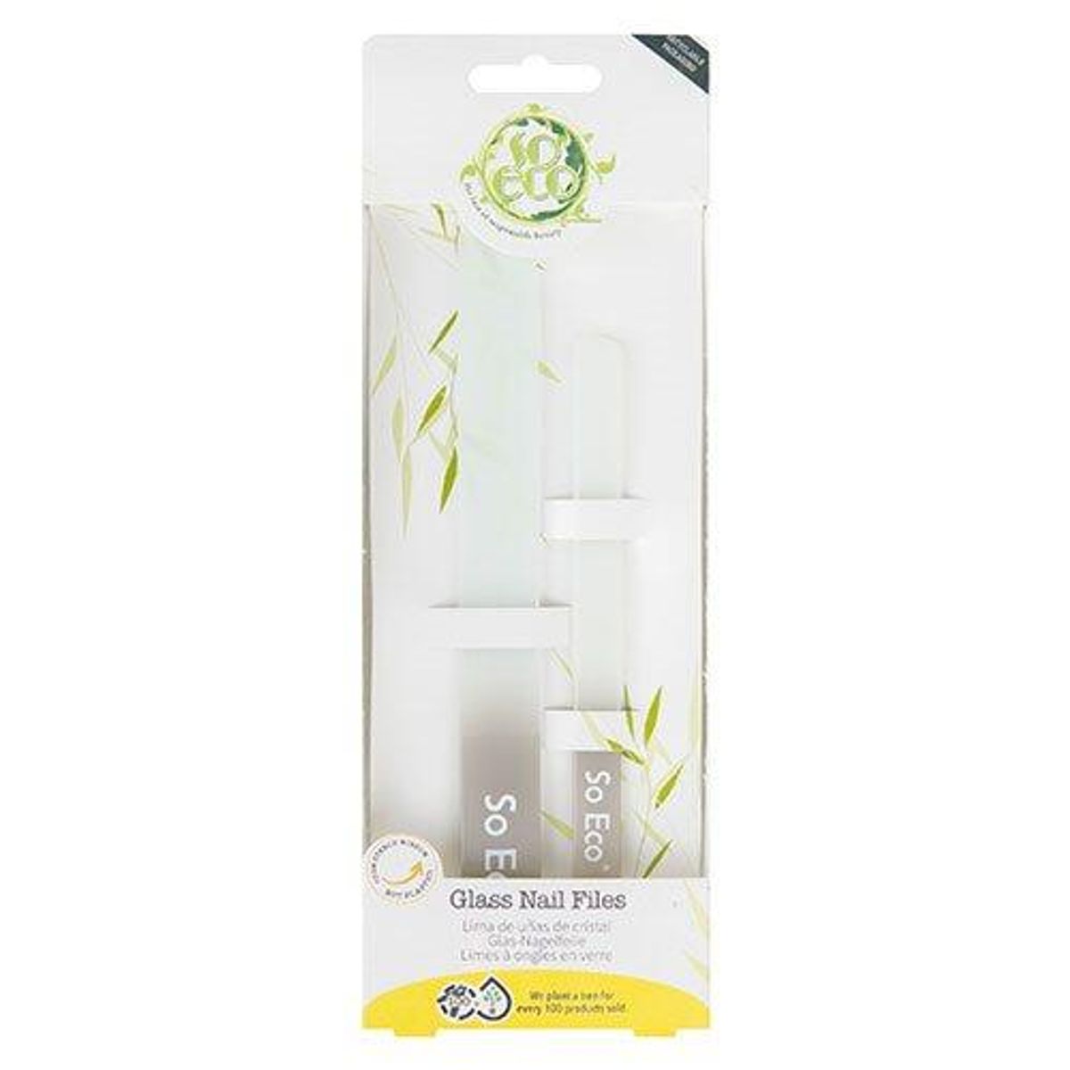 So Eco Glass Nail Files - 2 Pack