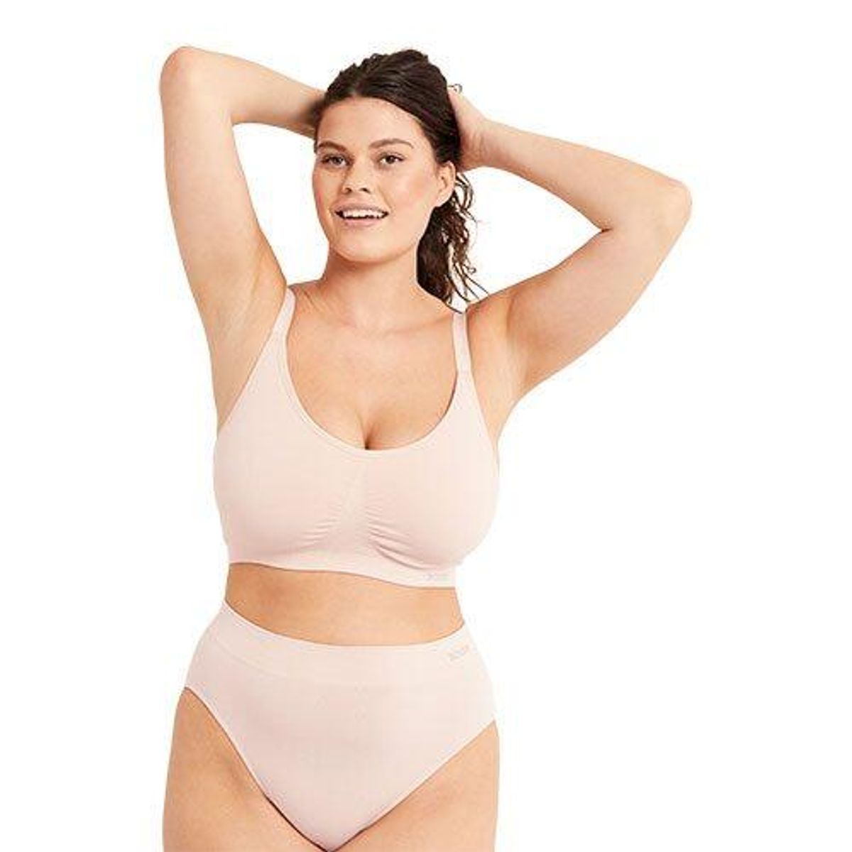 Boody Full Bust Wireless Bra Nude str. S