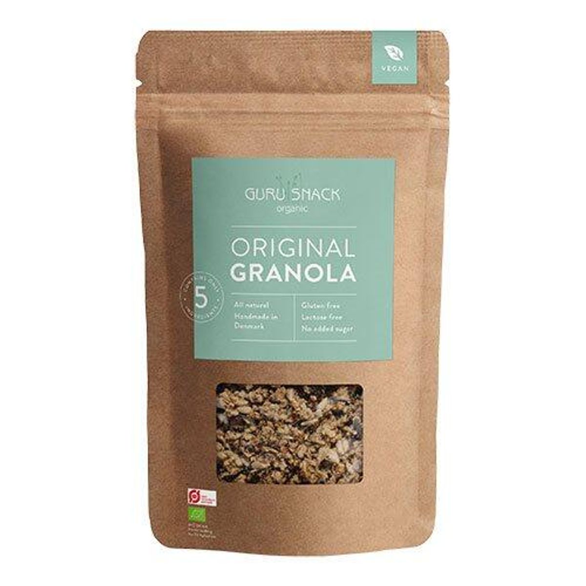 Guru Snack Granola Original Ø, 350g