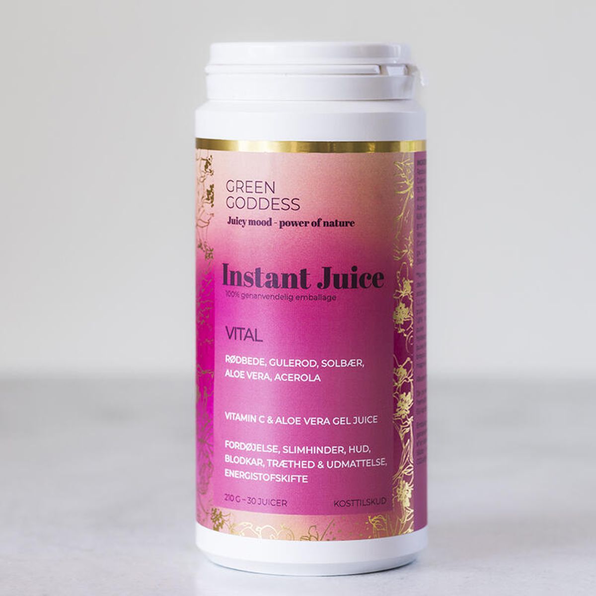 Green Goddess VITAL Instant Juice, 210g.