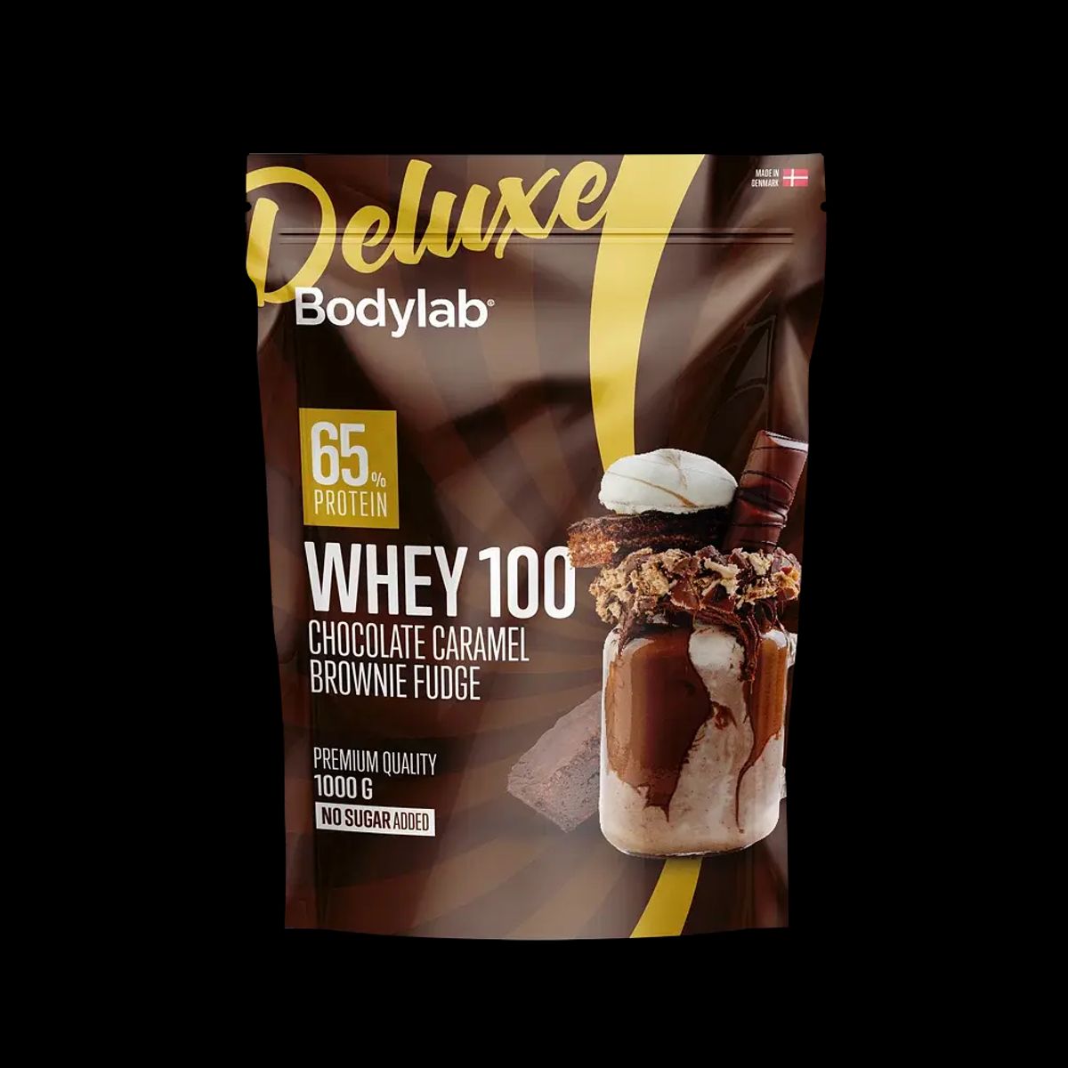 Bodylab Whey 100 Deluxe chocolate caramel brownie fudge, 1kg