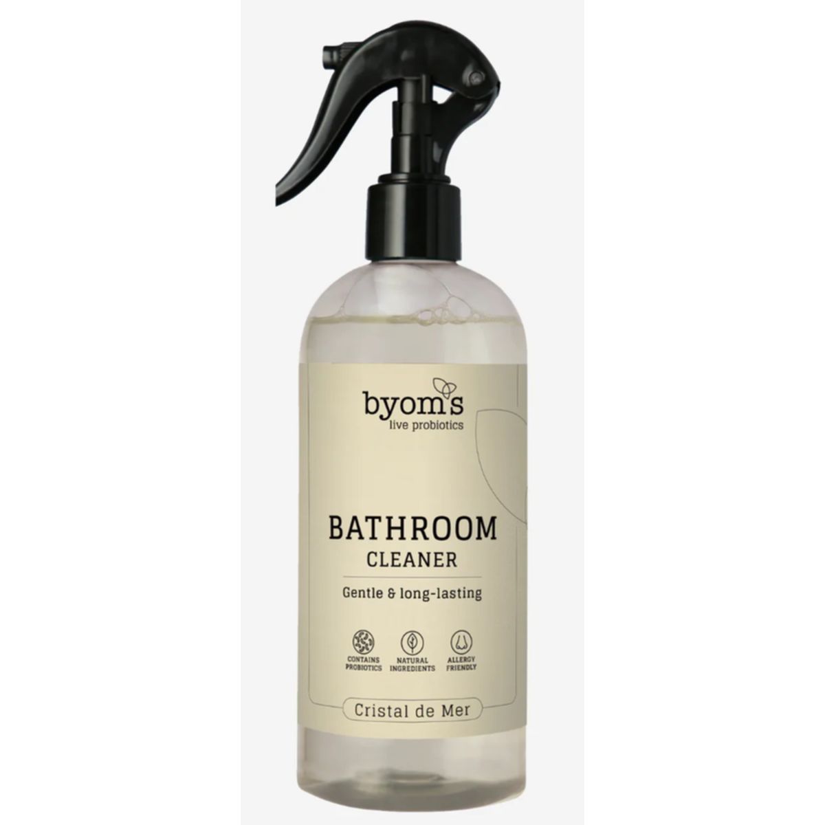 Byoms Probiotic Bathroom Cleaner, Cristal de Mer, 400ml.