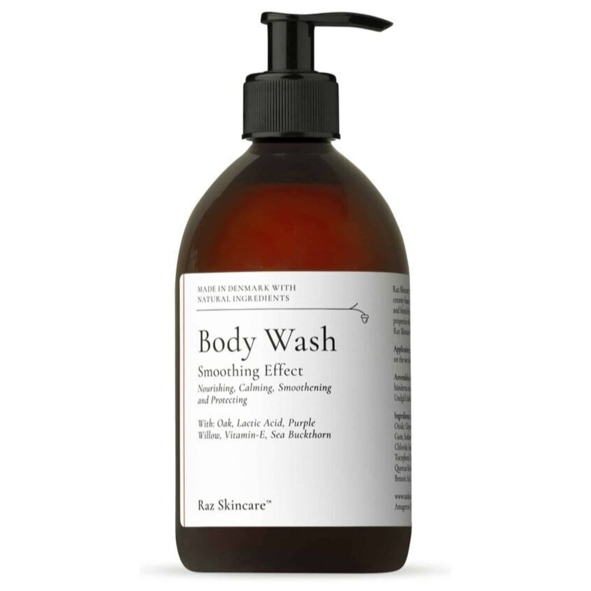 Raz Skincare Smoothing Body Wash, 300ml.