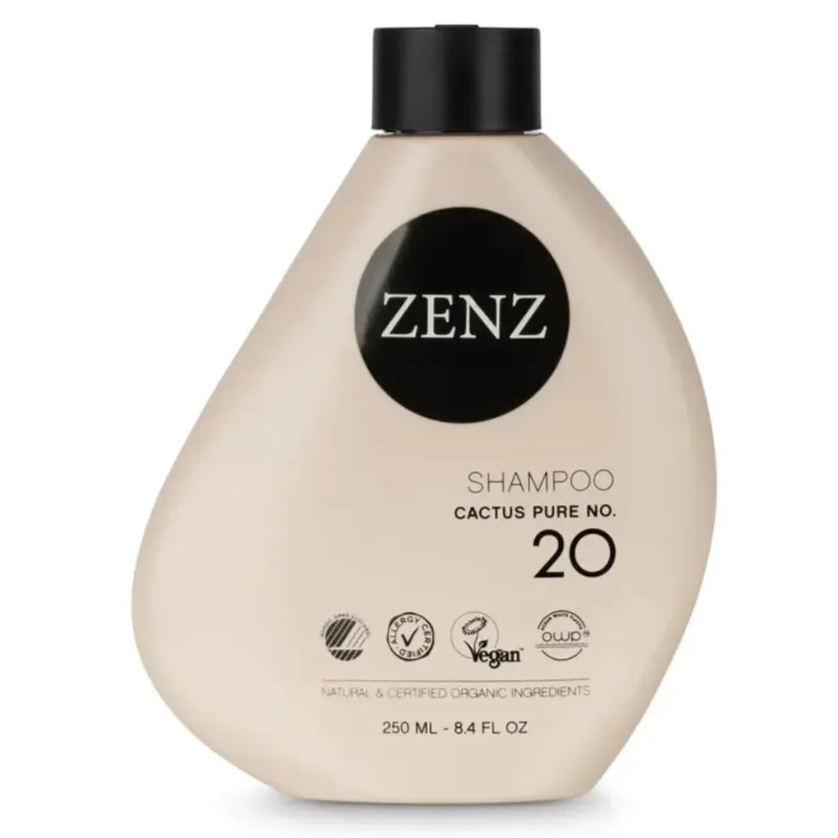 Zenz Organic Shampoo, Castus Pure No. 20, 250ml.