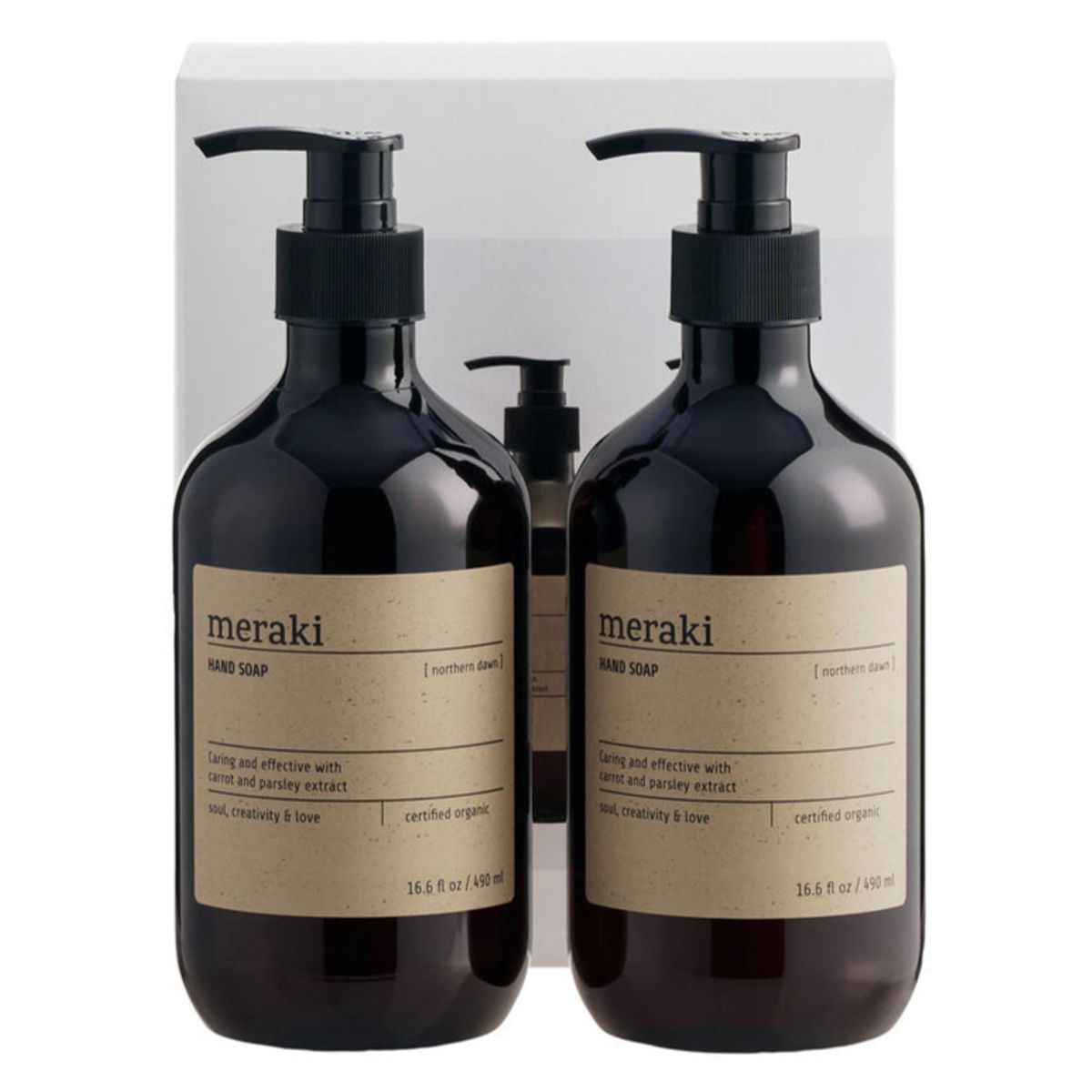 Meraki Gaveæske, Northern Dawn Duo Hand Soap, 2 x 490ml.