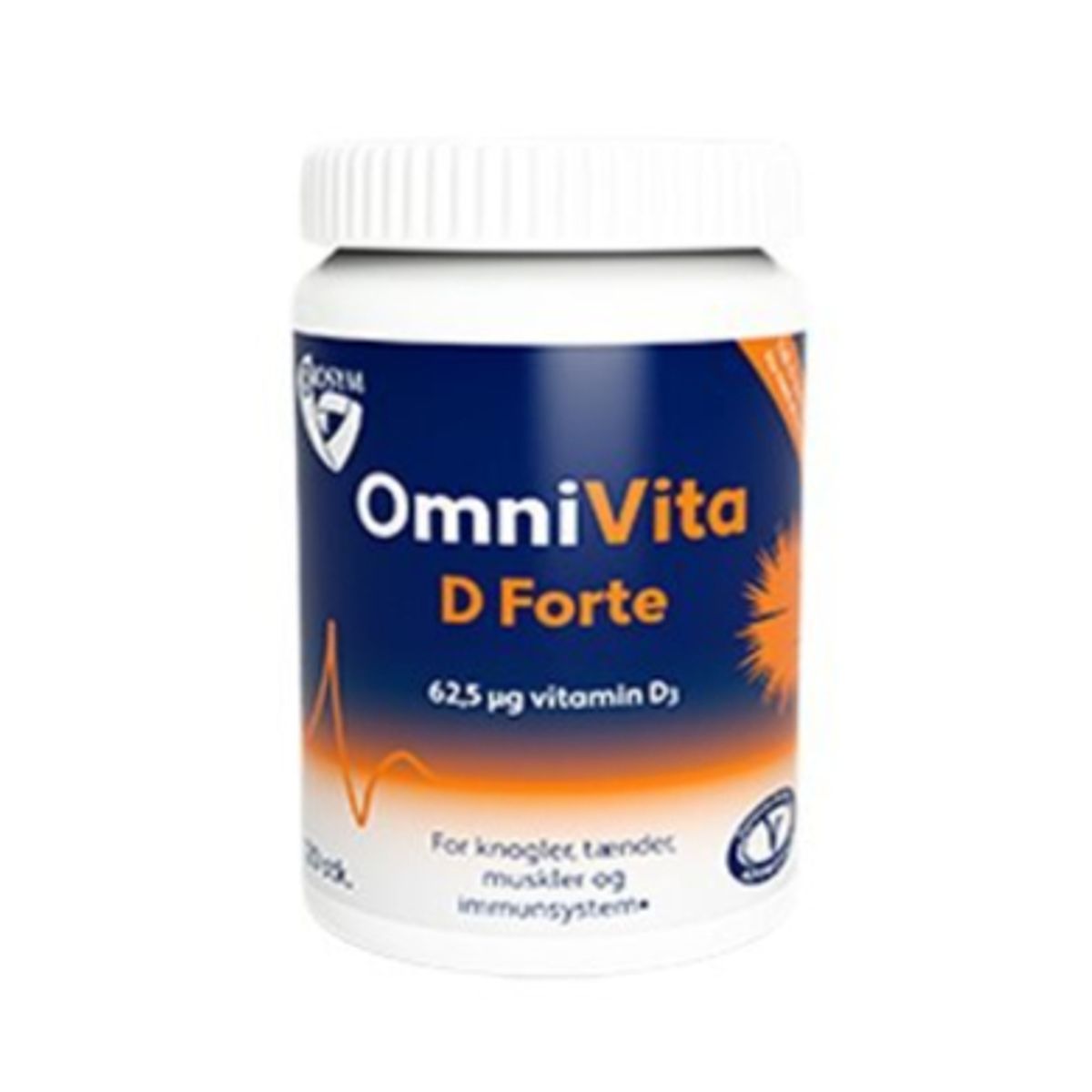 OmniVita D Forte 62,5mcg, 120kap