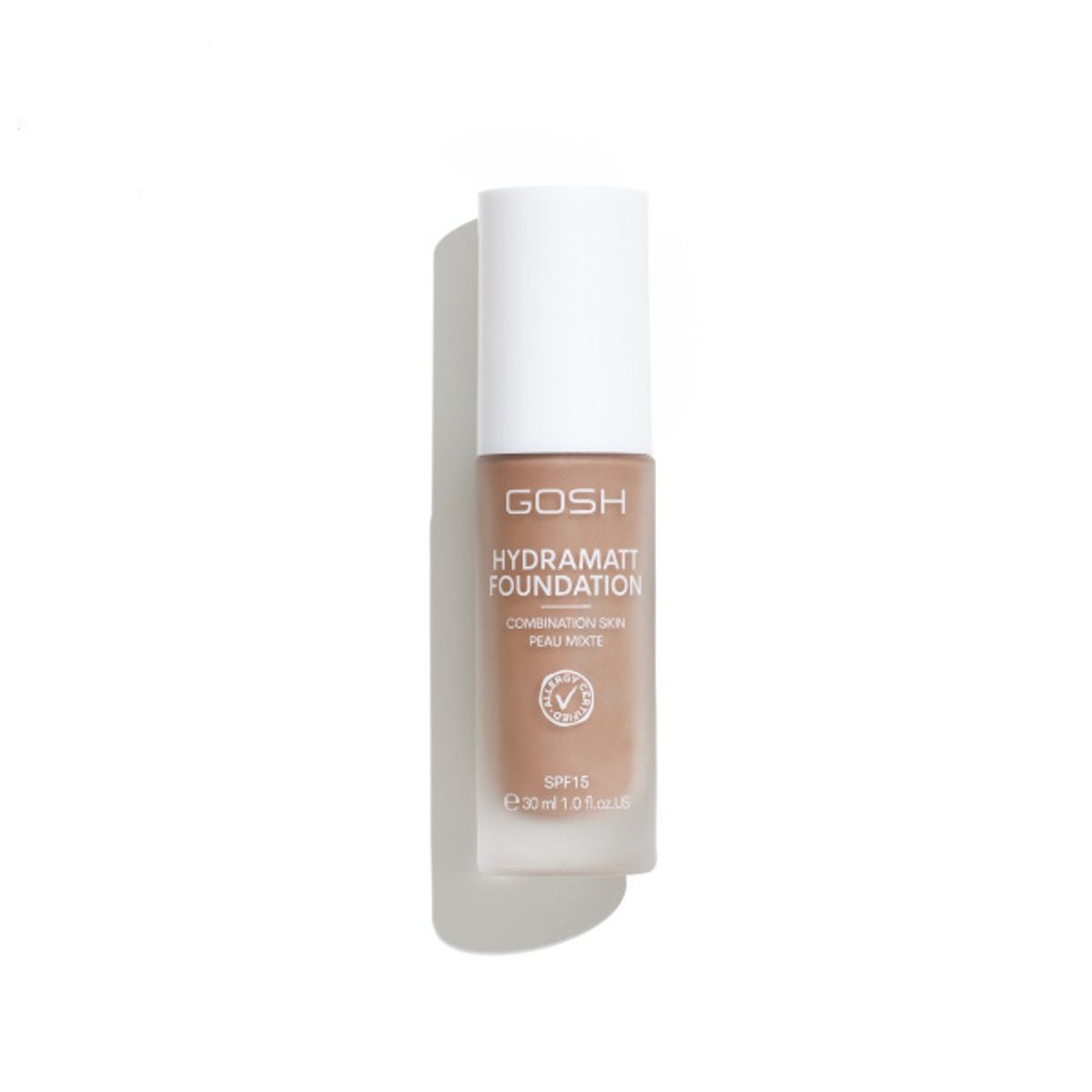 GOSH Hydramatt Foundation Dark - Neutral Undertone, 30ml