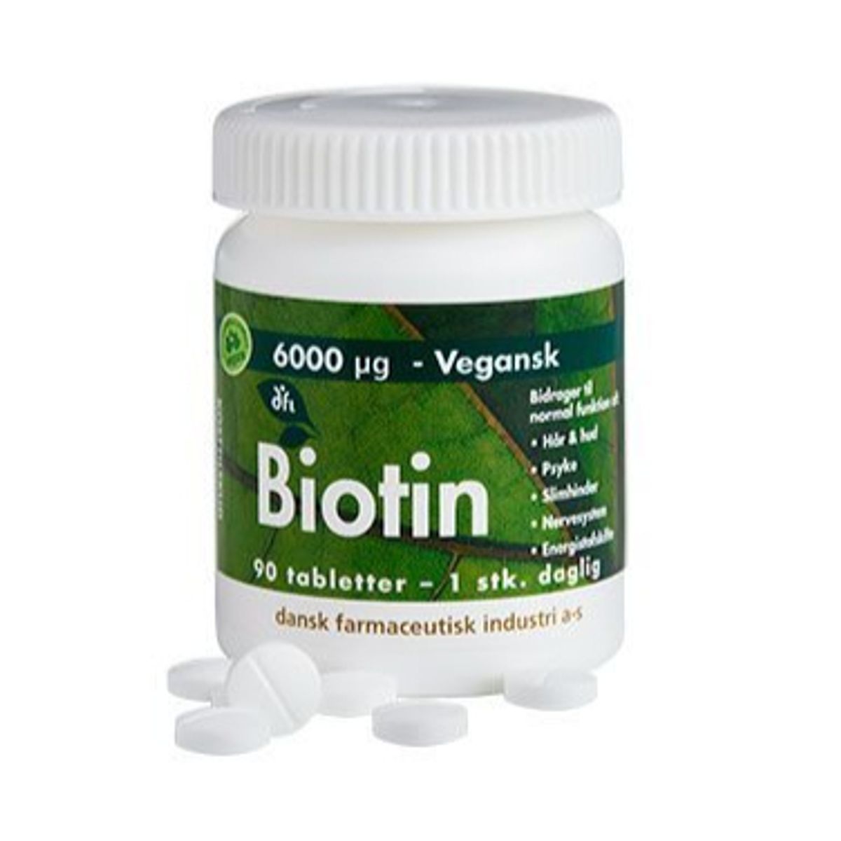 DFI Biotin 6000 mcg, 90tab