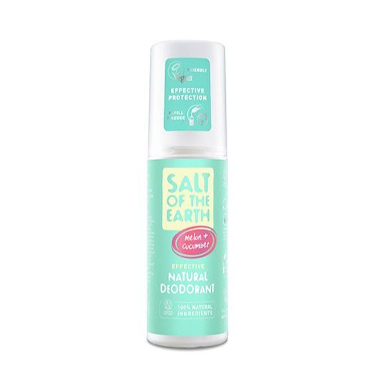 Salt of the Earth Deo Spray Melon & Cucumber, 100ml