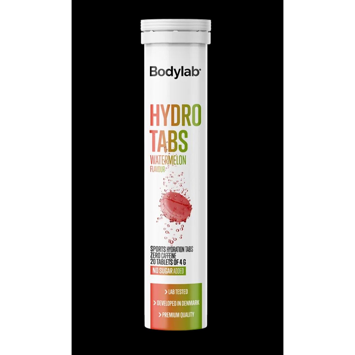 Bodylab Hydro Tabs (1x20 stk) Watermelon (koffeinfri)