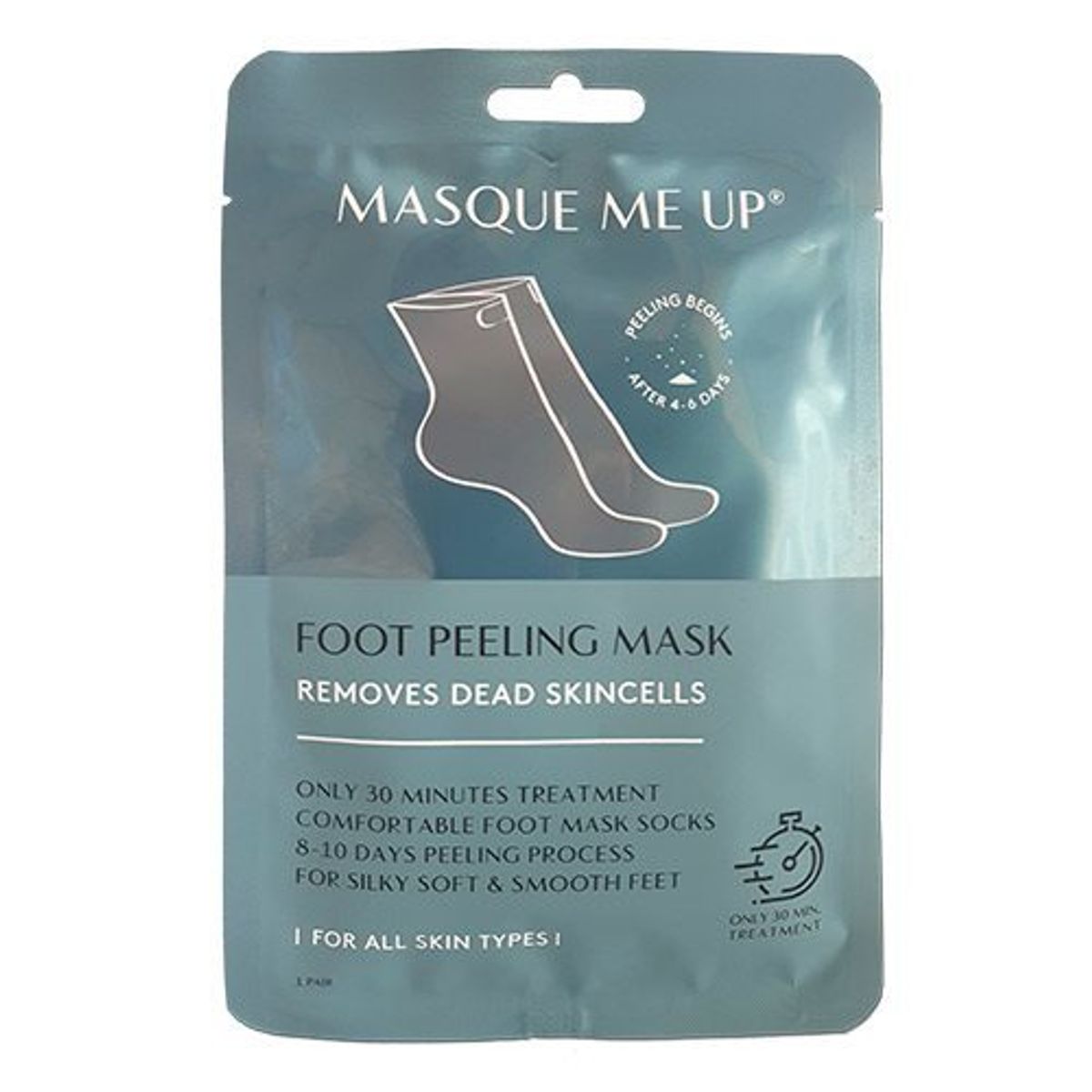 Masque me up Foot Peeling Mask 1 stk.