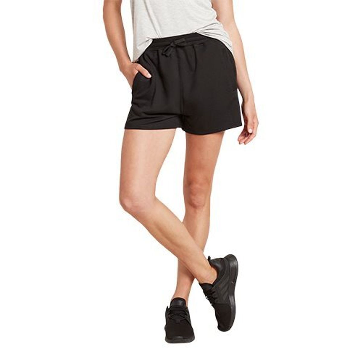 Boody Women´s Weekend Sweat Shorts, Sort str XL.