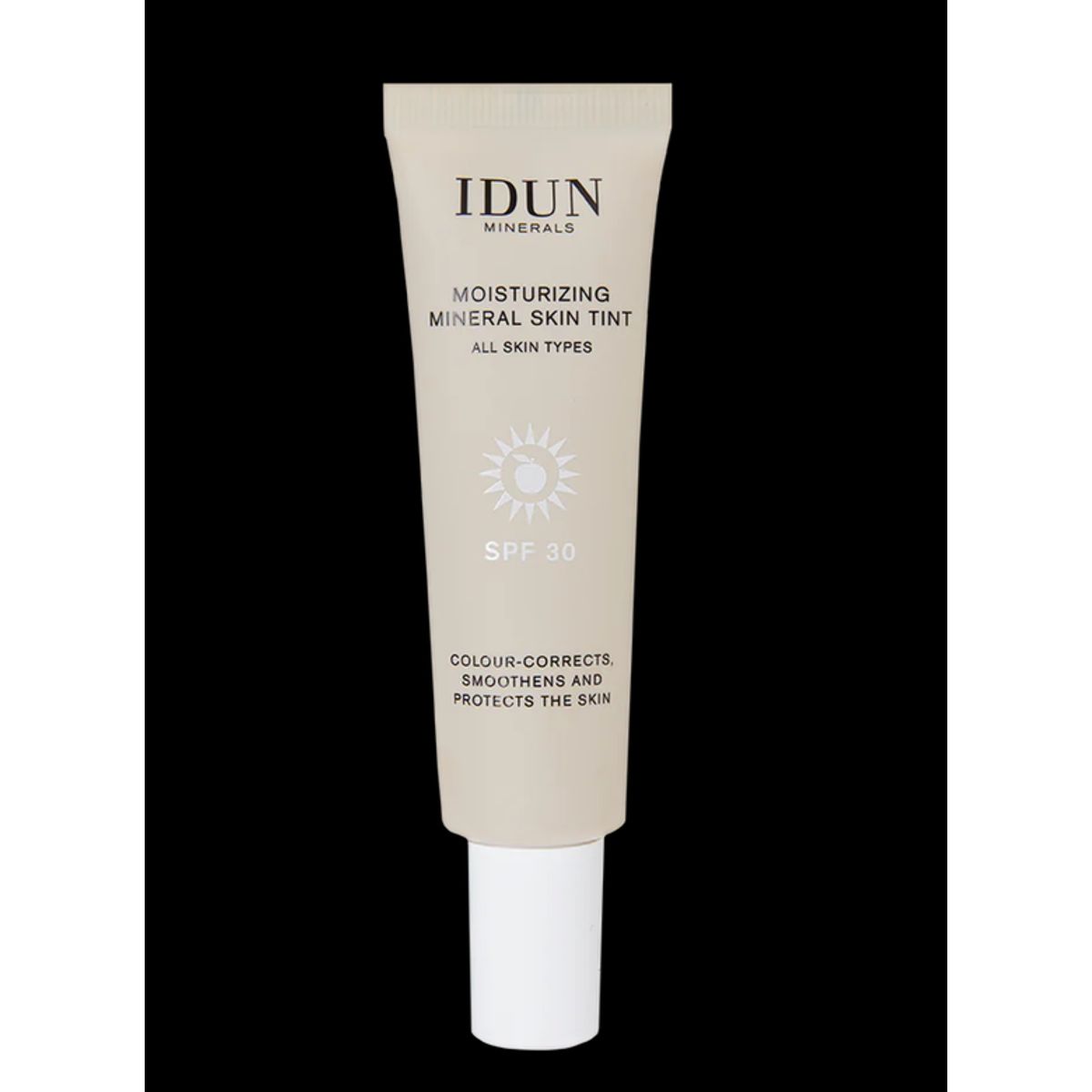 Idun Minerals Moisturizing Mineral Skin Tint SPF30, "Långholmen", Light/medium Neutral, 27ml.