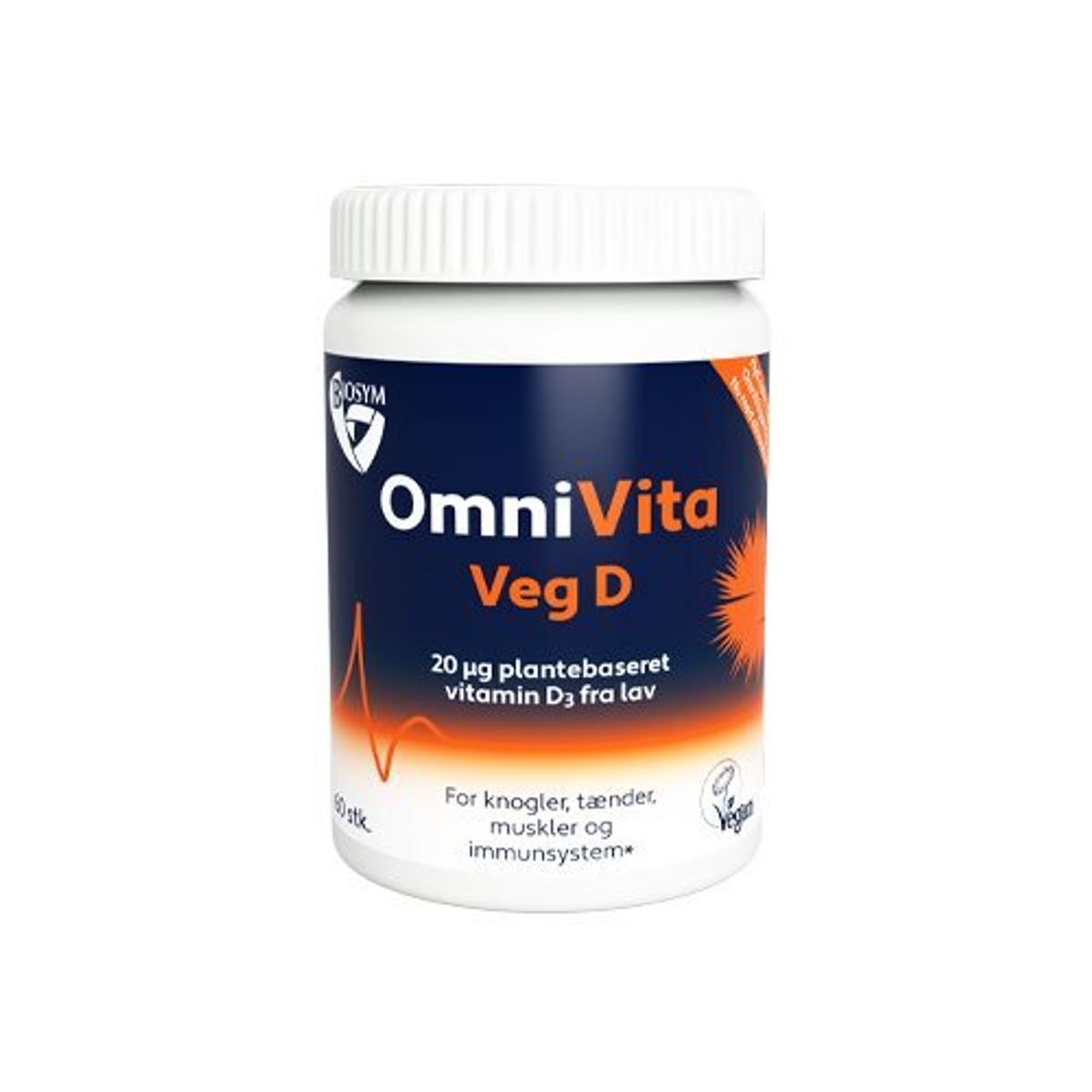 OmniVita Veg D, 60kap