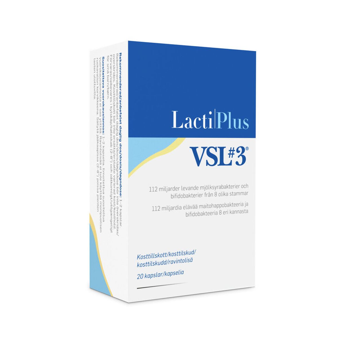 Lactiplus VSL3 kapsler, 20kap.