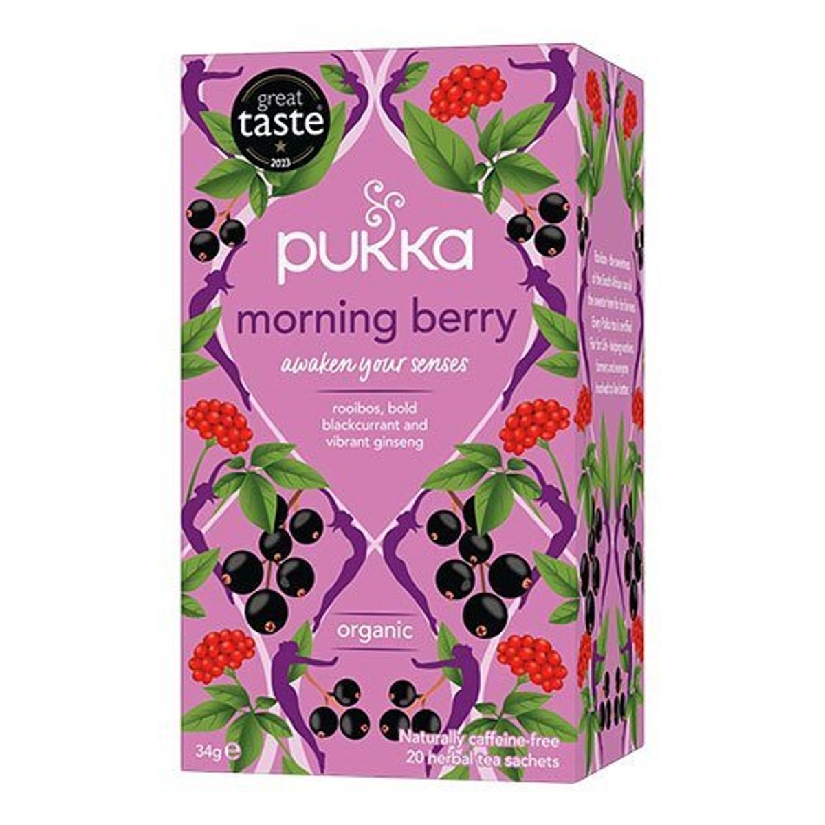 Pukka Morning Berry Te Ø, 20br