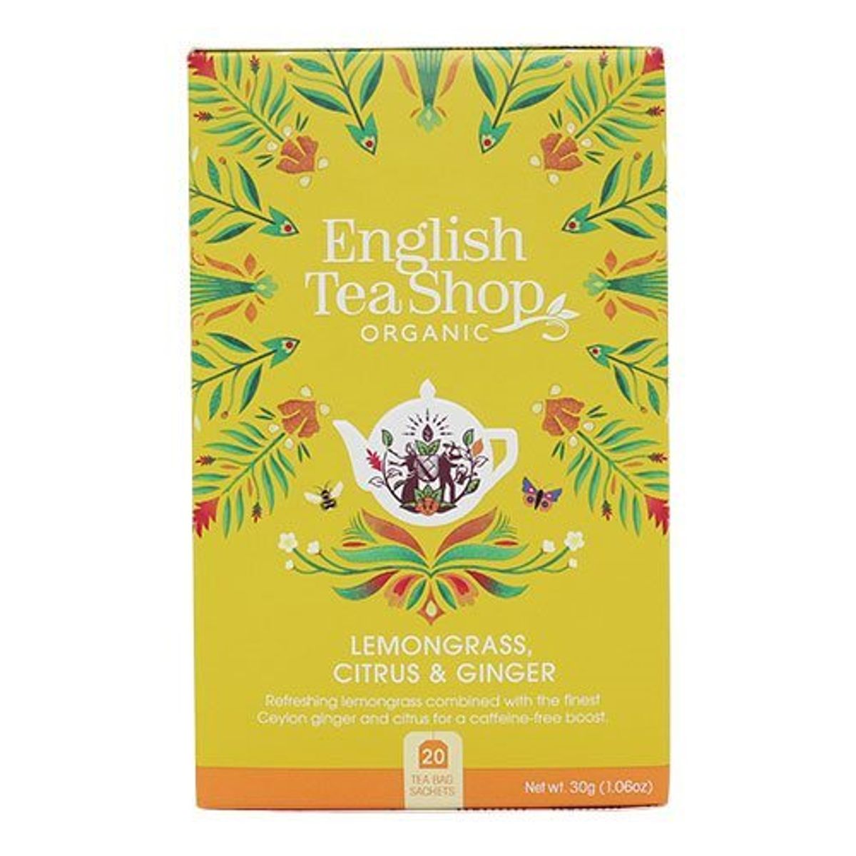 English Tea Shop Lemongrass, Citrus & Ginger te Ø, 20br