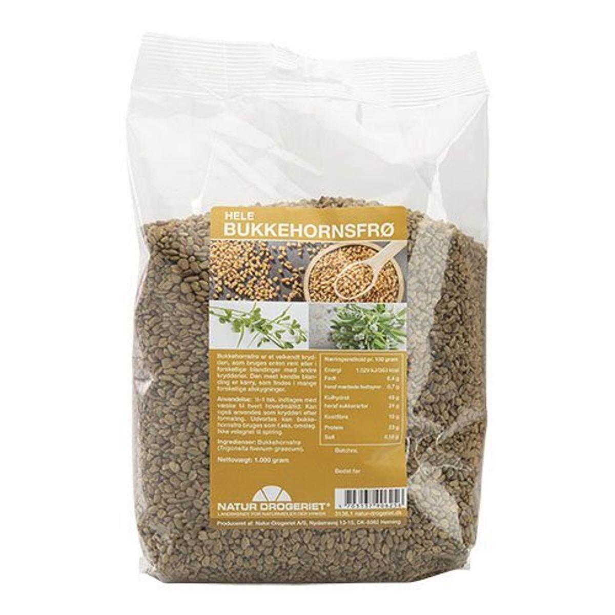 Natur-Drogeriet Bukkehornsfrø hele, 1kg