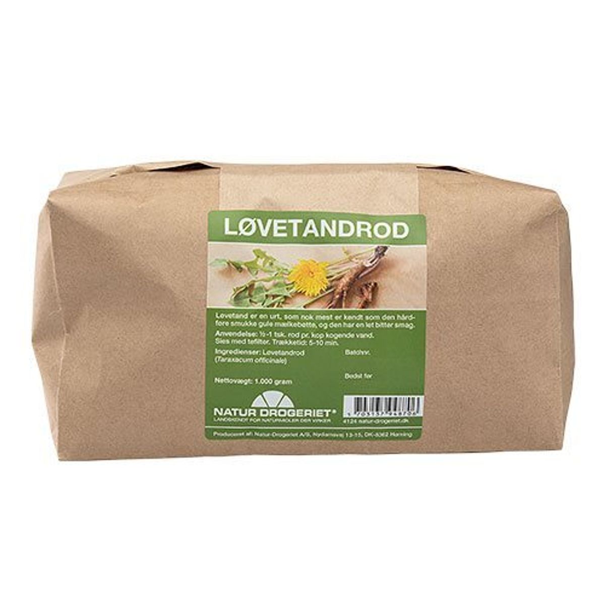 Natur-Drogeriet Løvetandrod, 1kg