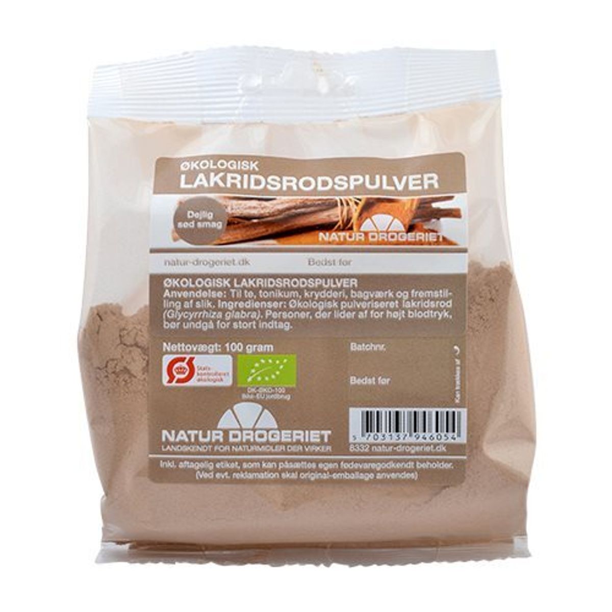 Natur-Drogeriet Lakridsrodspulver Ø, 100g