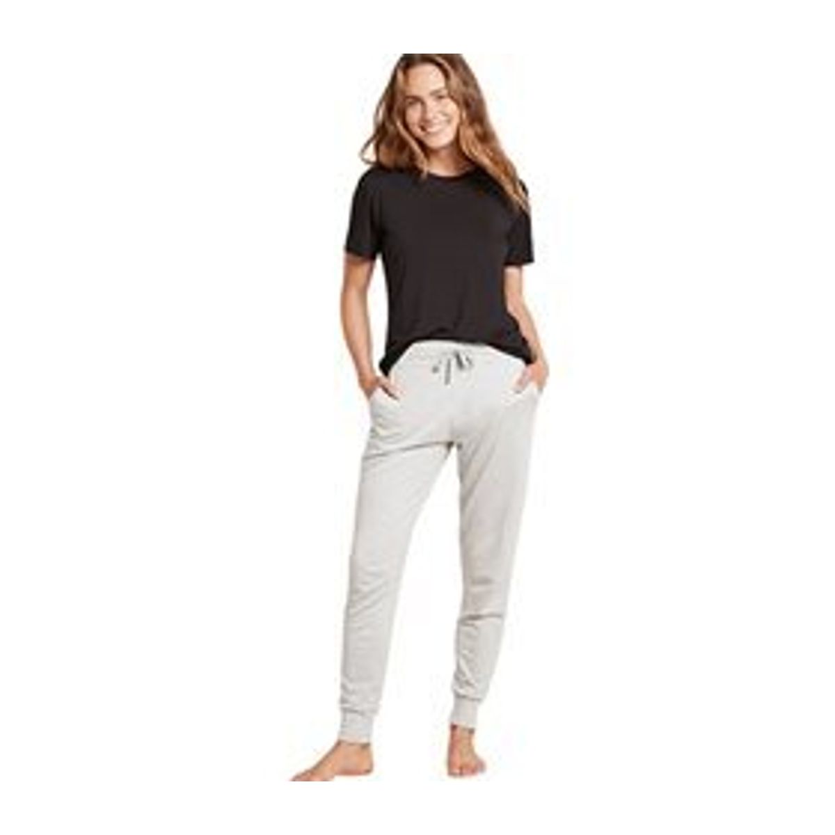 Boody Women´s Weekend Jogger Grey Marl str. L