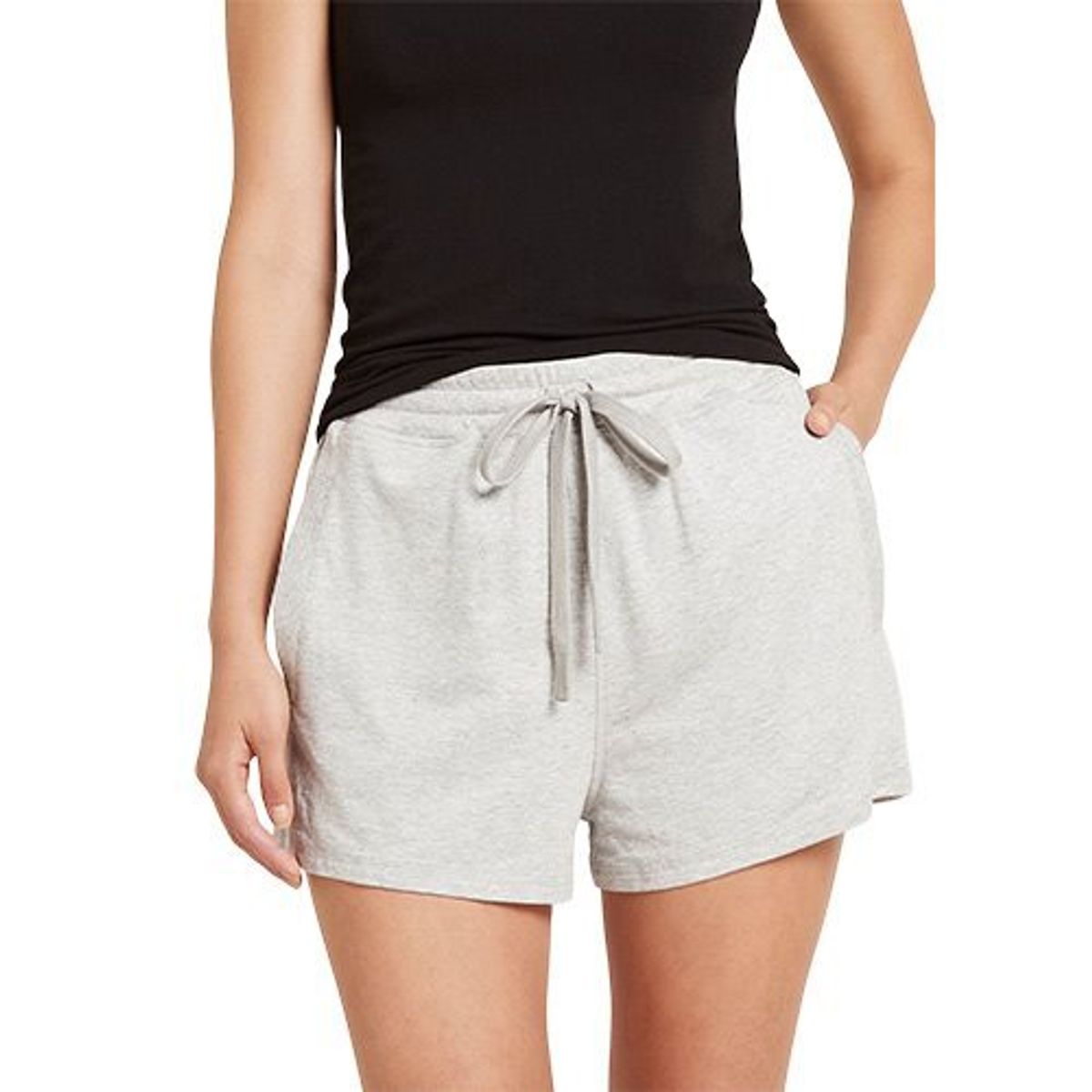 Boody Women´s Weekend Sweat Shorts Grey Marl str. M