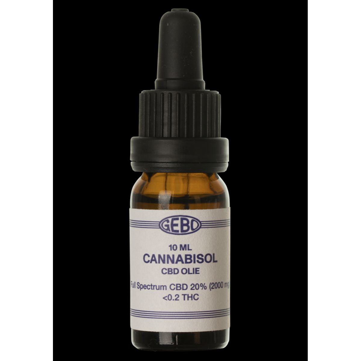 Gebo 20% CBD-olie Full Spectrum, 10ml.