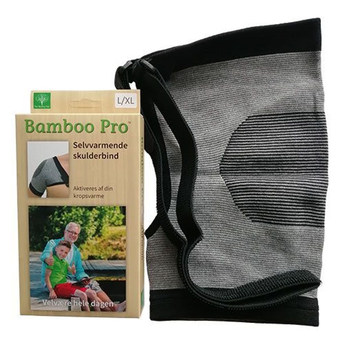 Bamboo Pro Skulderbind Str.L/XL selvvarm