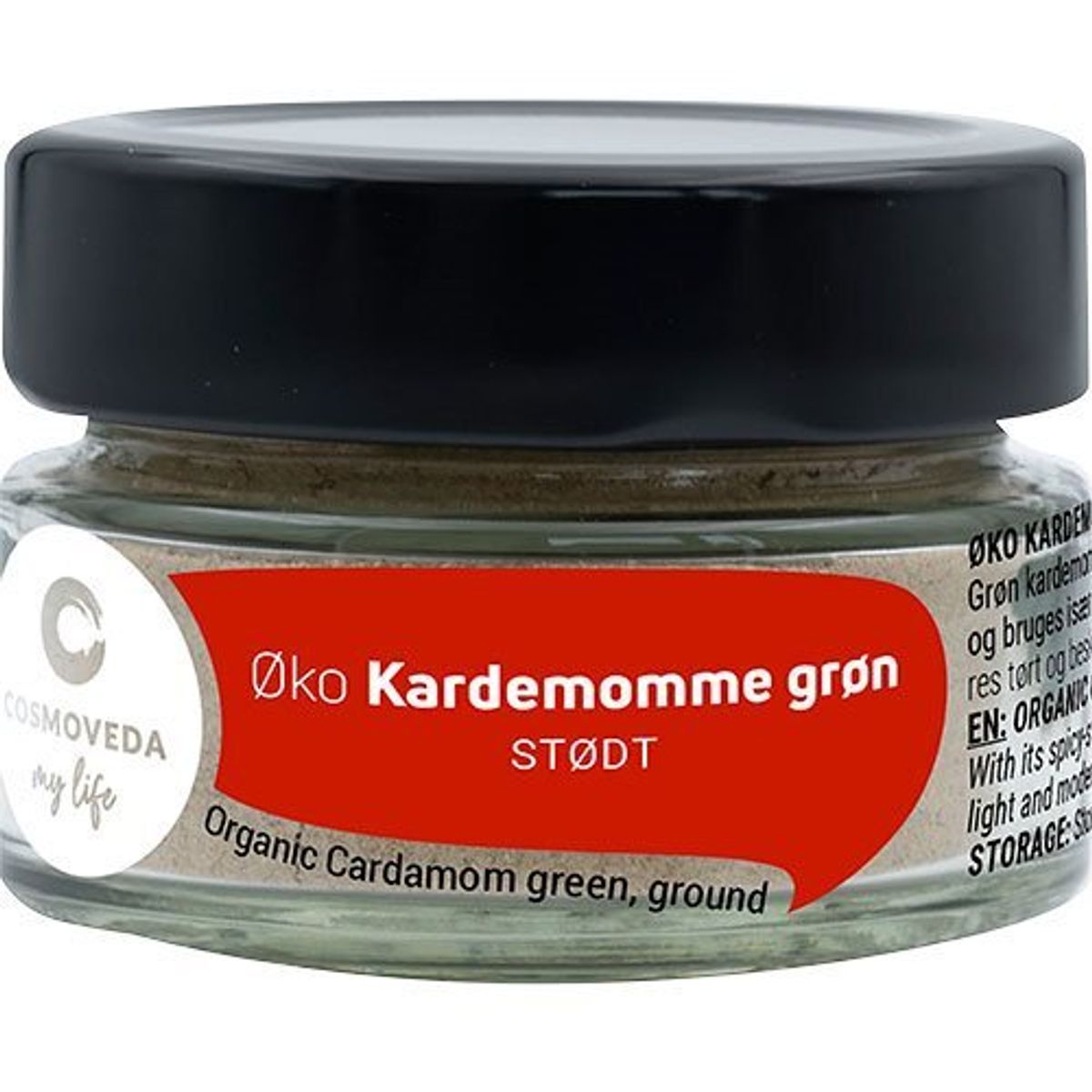 Cosmoveda Kardemomme pulver Ø, 22g