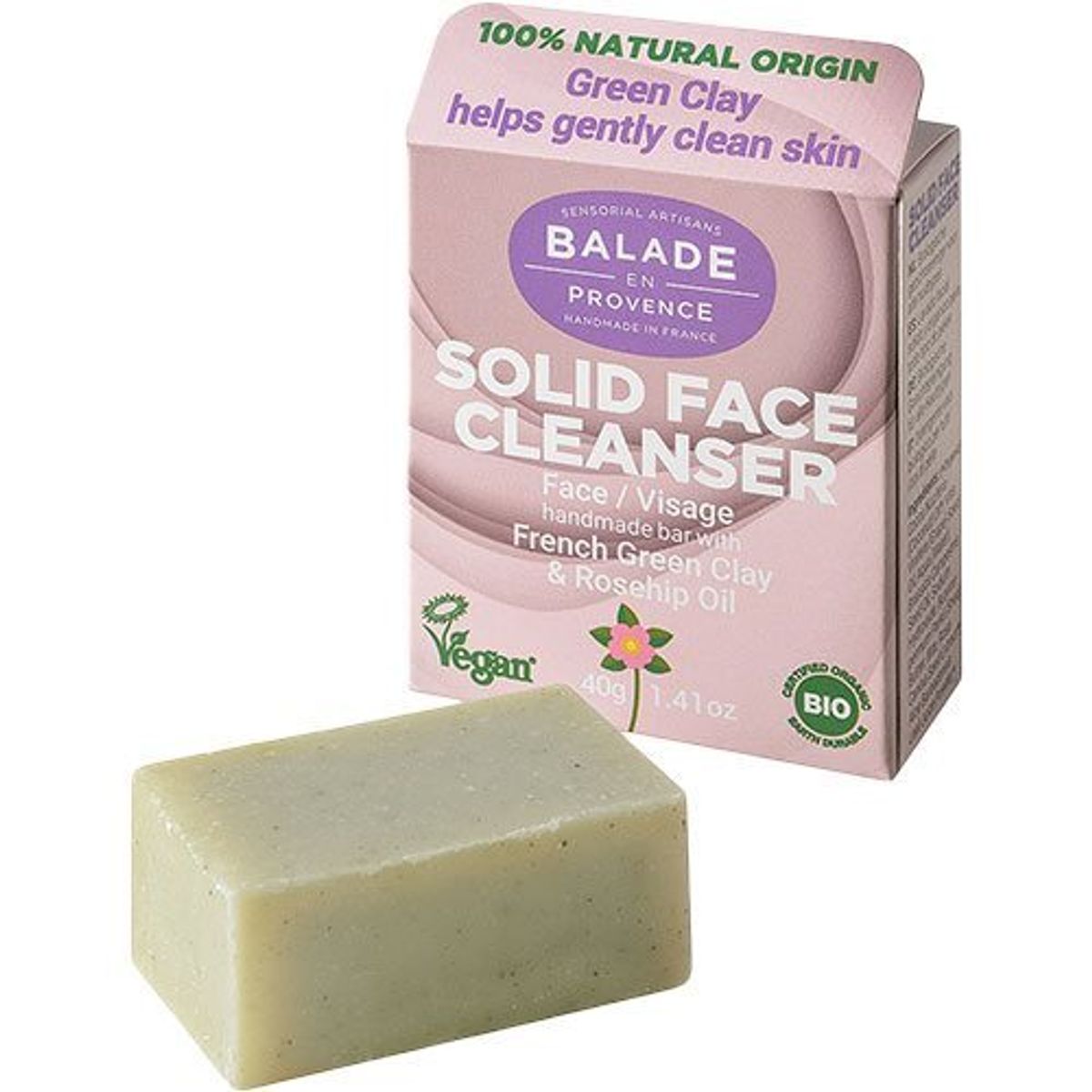 Balade en Provence Solid Face Cleanser, 40g.