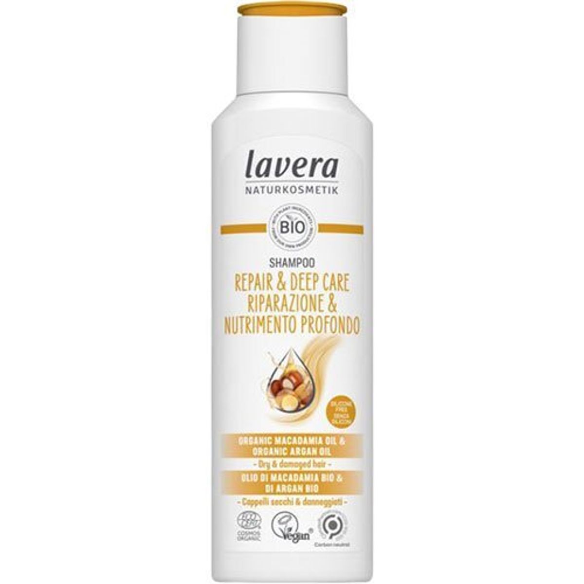 Lavera Shampoo Repair & Deep Care, 250ml.