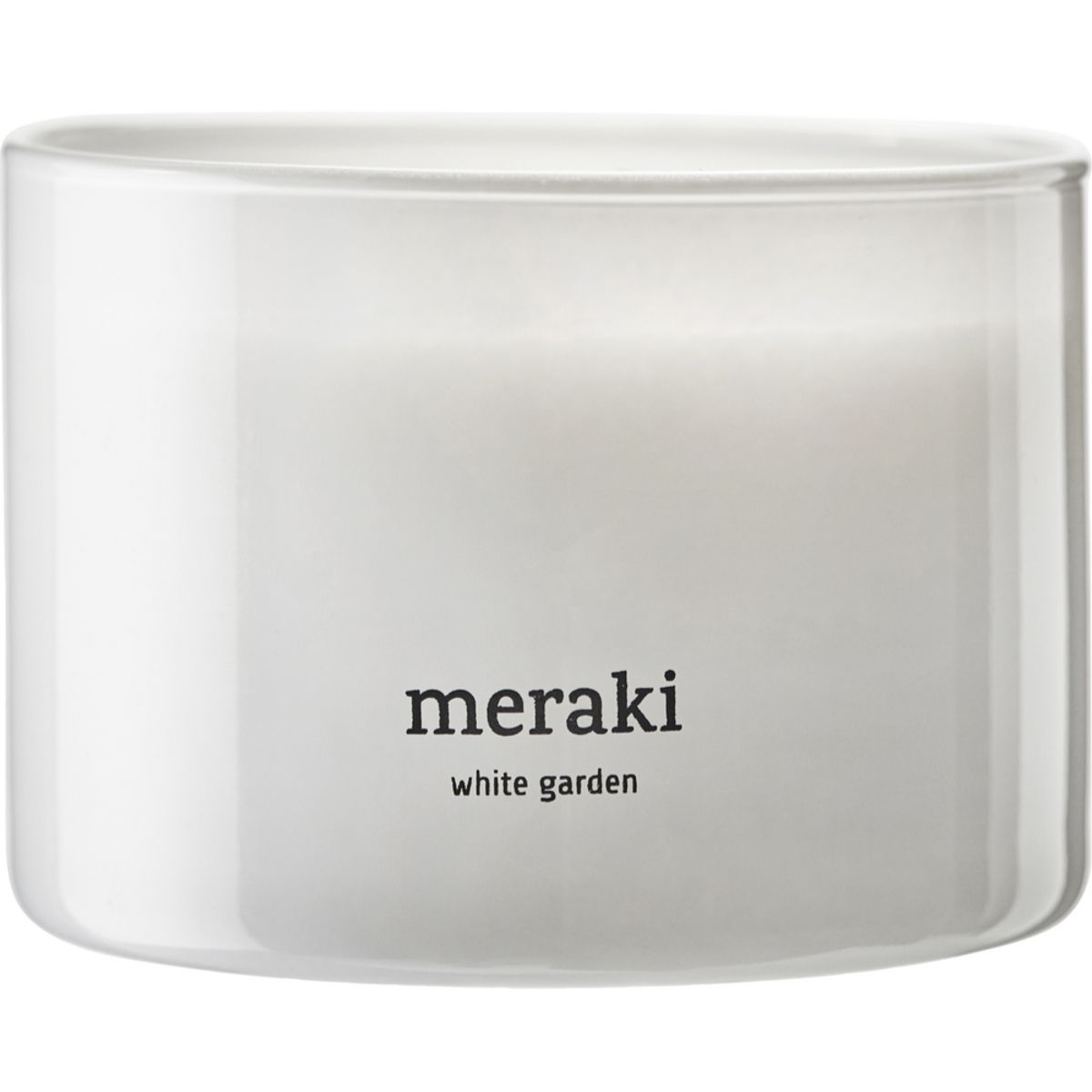 Meraki Duftlys White Garden, 1stk.