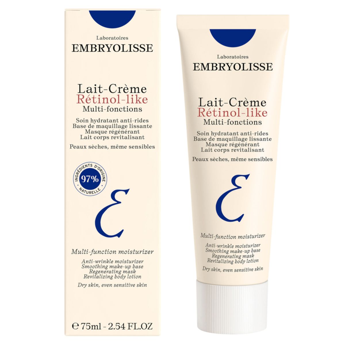 Embryolisse Lait-CrÃ¨me Rétinol-like, 75ml.