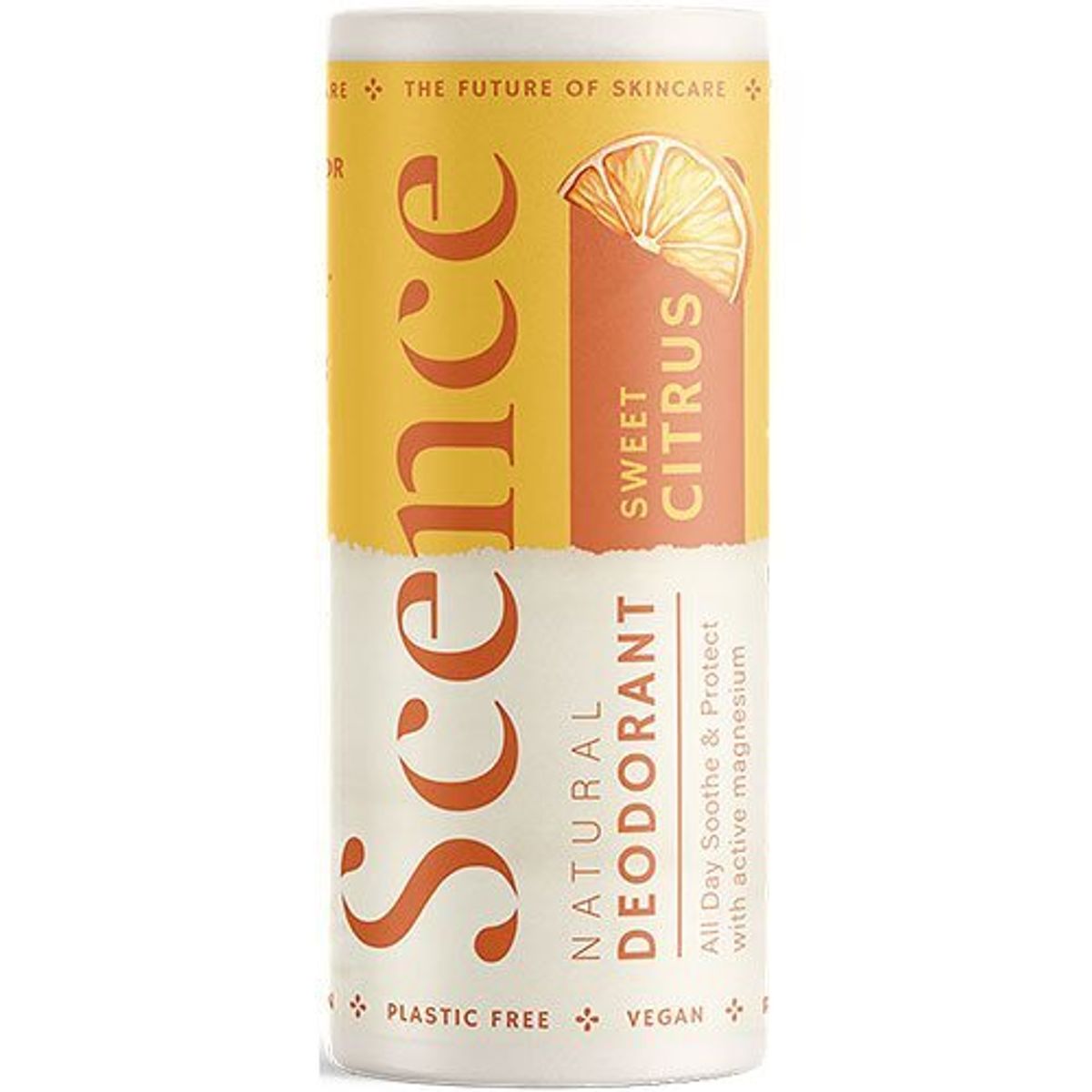 Scence Natural Deodorant Sweet Citrus, 75g.