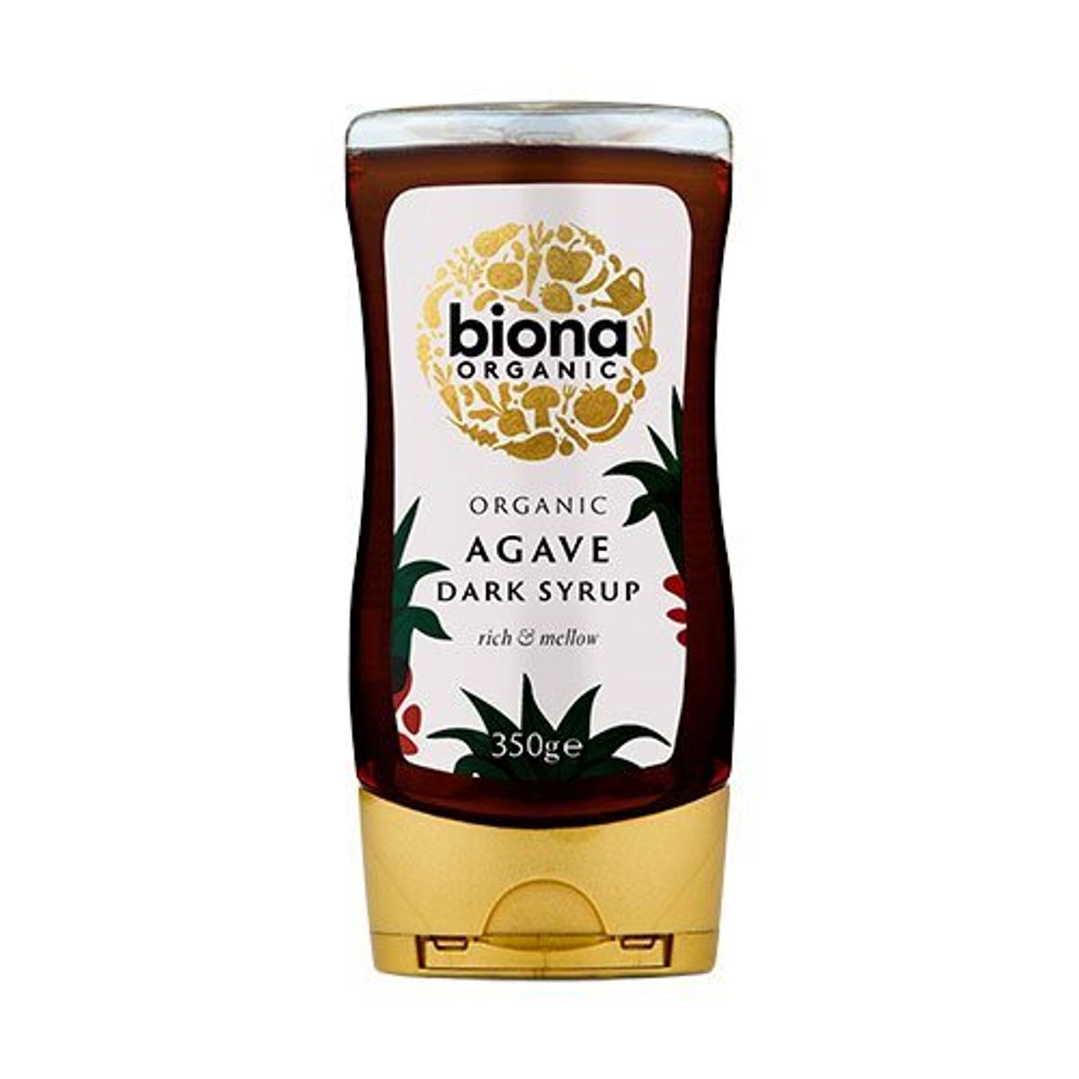 Biona Agave sirup (mørk) Ø, 250ml.