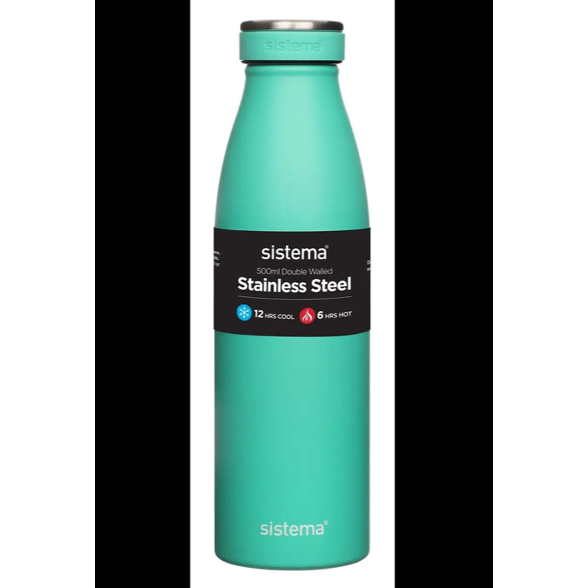 Sistema Drikkedunk m/termo steel, Minty Teal, 500ml.