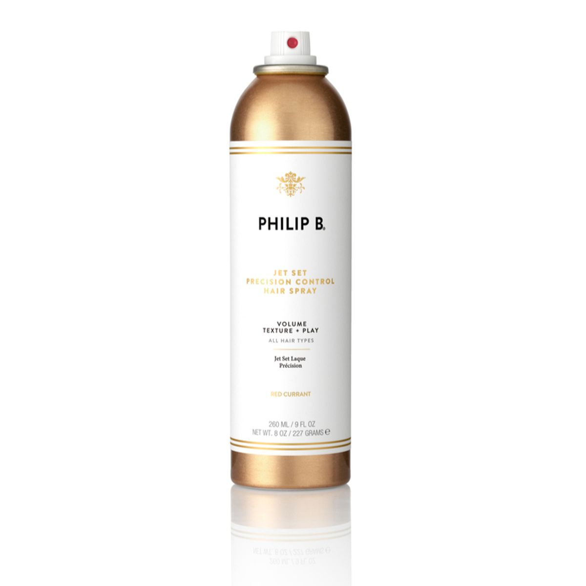 Philip B Jet Set Precision Control Hair Spray, 260ml.