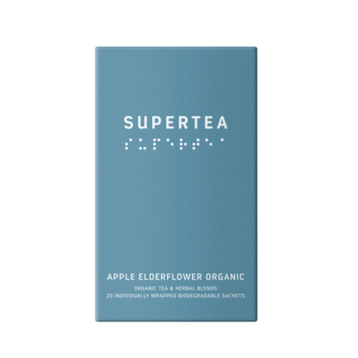 Supertea Apple Elderflower Øko Tebreve, 20stk.